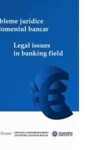 Probleme juridice in domeniul bancar / Legal issues in banking field