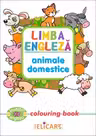 Limba engleză. Animale domestice. Colouring book