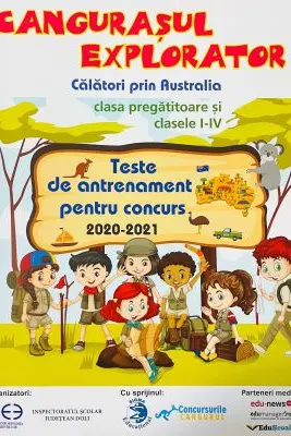 Cangurasul explorator 2020-2021. Revista de antrenament pentru clasa pregatitoare si clasele 1-4