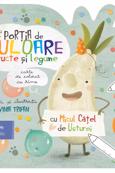 Portia de culoare fructe si legume