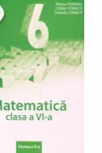 Matematica pentru clasa a VI-a Partea a II-a