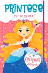 Printese - Set de colorat cu creioane si autocolante