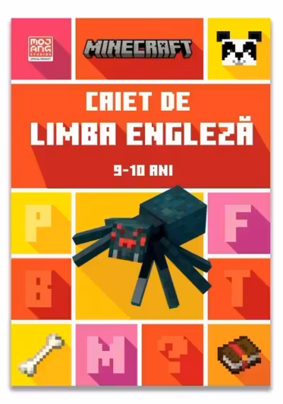 MINECRAFT. Caiet de limba engleza 9-10 ani