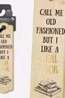 Literary Bookmarks: Call Me Old Fashioned