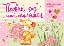 Первый год нашей малышки