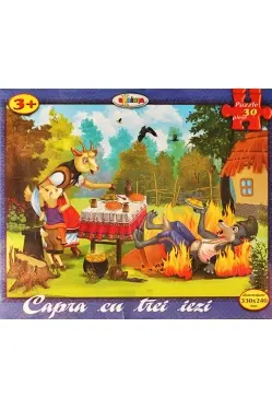 Puzzle. Capra cu trei iezi. 30