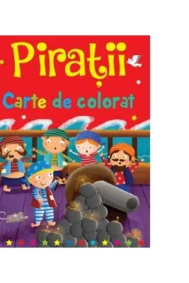 Piratii. Carte de colorat