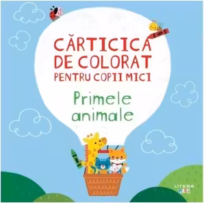 CARTICICA DE PICTAT PENTRU COPII MICI. PRIMELE ANIMALE