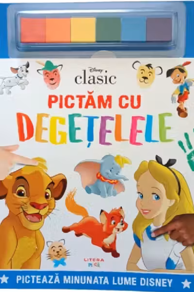 DISNEY CLASIC. PICTAM CU DEGETELELE