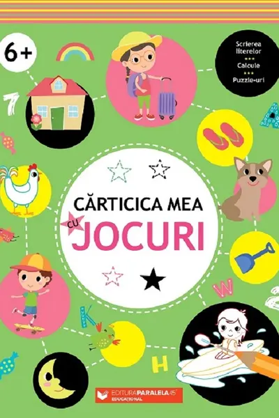 Cărticica mea cu jocuri +6 ani