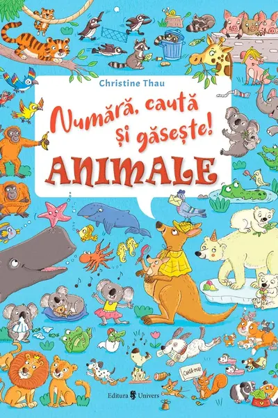 Numără, caută și găsește! Animale