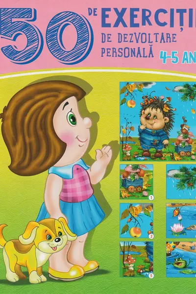 50 de exercitii de dezvoltare personala 4-5 ani