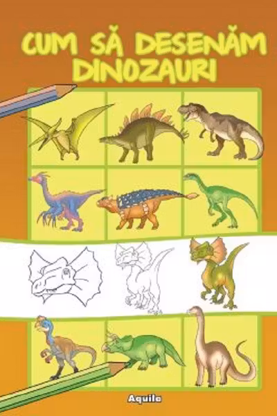 Cum sa desenam dinozauri