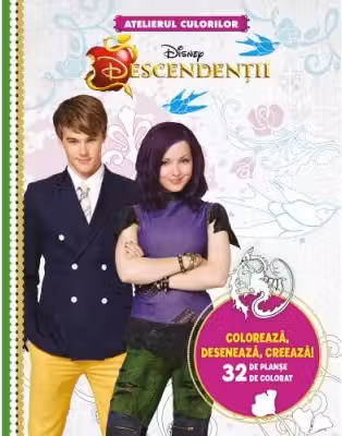 Descendentii. Atelierul culorilor. 32 planse