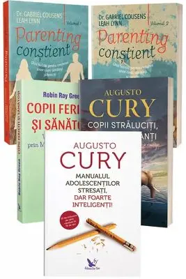 Pachet de carti Inspiratie pentru parinti Augusto Cury, Robin Ray Green