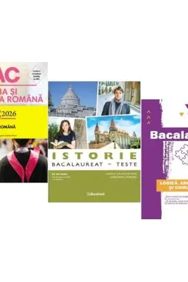 Pachet Bacalaureat Limba si literatura romana, Istorie si Logica Argumentare si comunicare - Monica Cristina Anisie, Adrian Ilie Aichimoaie, Cecilia Ionescu