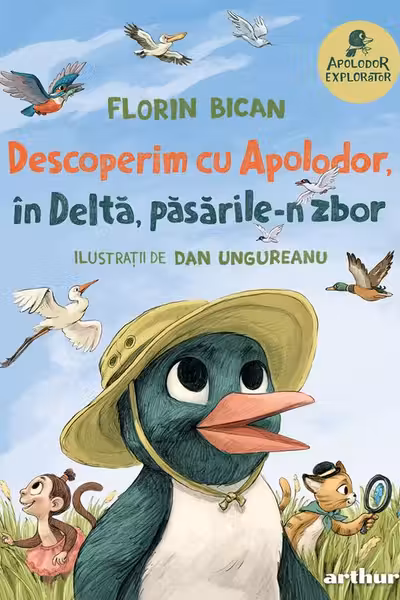 Descoperim cu Apolodor, in Delta, pasarile-n zbor