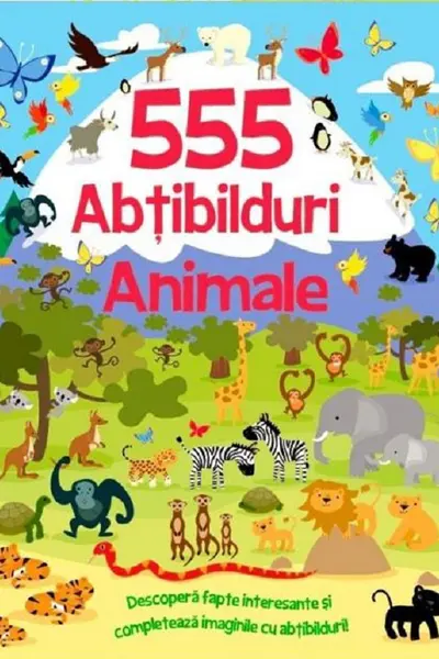 555 abtibilduri. Animale