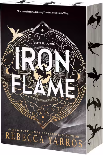 Iron Flame (Sprayed Edges)