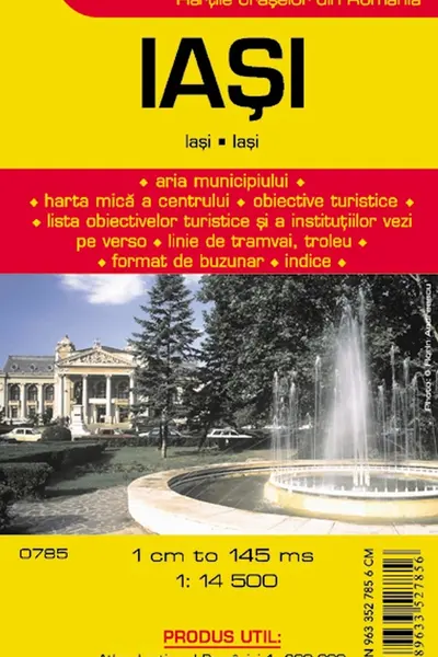 Iași. Harta orașului