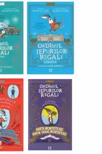 Pachet Ordinul iepurilor regali din Londra: 1. Ordinul iepurilor regali din Londra; 2. Evadarea din turn; 3. Goana dupa diamant; 4. In cautarea Morcovului de Aur