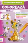 Coloreaza+autocolante Animale