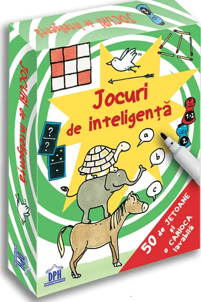 Jocuri de inteligenta - 50 de jetoane