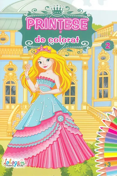 Prințese de colorat Nr.2