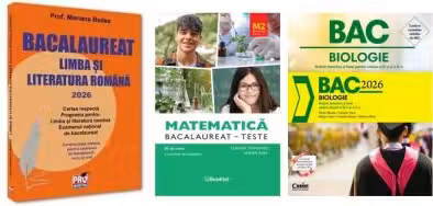 Pachet Bacalaureat 2026. Limba si literatura romana, Matematica M2 Profil Stiinte ale naturii si Biologie. Notiuni teoretice si teste pentru clasele 9-10 - Mariana Badea, Claudia Temneanu, Silvia Olteanu