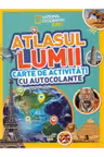 National Geographic. ATLASUL LUMII. Carte de activitati cu autocolante.