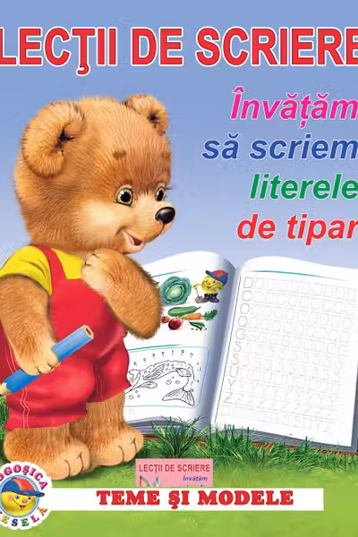 Lectii de scriere. Invatam sa scriem literele de tipar. «BIBLION»