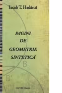 Pagini de geometrie sintetica