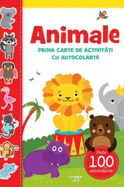 ANIMALE. Prima carte de activitati cu autocolante