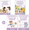 Pachet educational 4-5 ani, M. Andreianu (Set + Exercitii grafice + Carte de colorat)