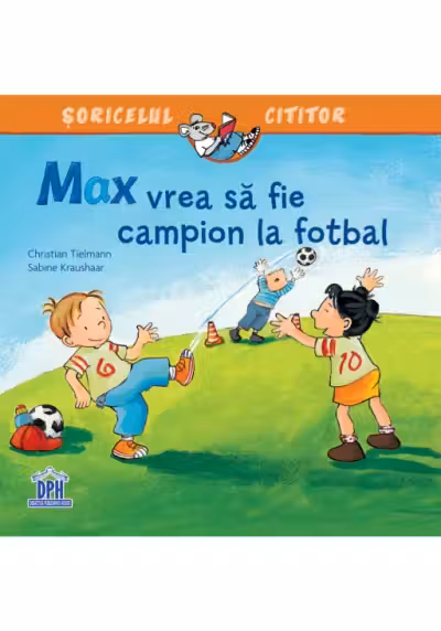 Max vrea sa fie campion la fotbal