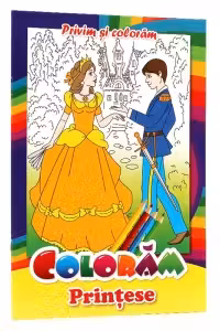 Privim si coloram. Coloram Printese