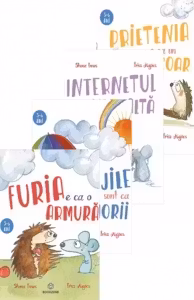 Pachet Colectia copilariei: 1. Furia e ca o armura; 2. Grijile sunt ca norii; 3. Internetul e ca o balta; 4. Prietenia e ca un balansoar