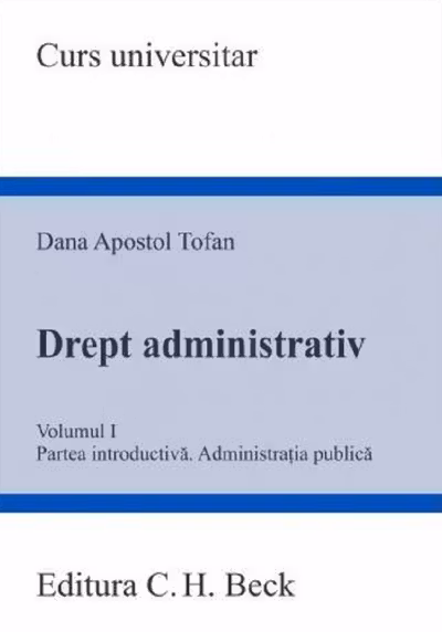 Drept administrativ Vol.1. Partea introductiva