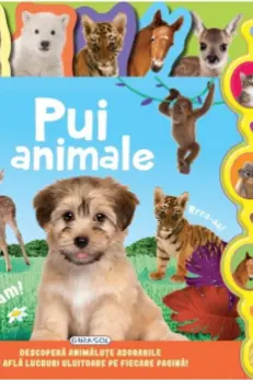 Carte cu sunete - Pui de animale