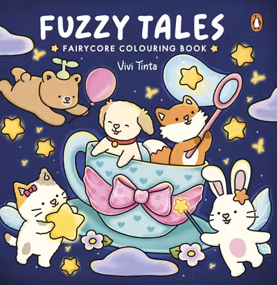 Fuzzy Tales - Fairycore Colouring Book