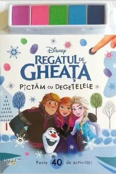 DISNEY. REGATUL DE GHEATA. Pictam cu degetelele