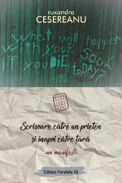 Scrisoare catre un prieten si inapoi catre tara