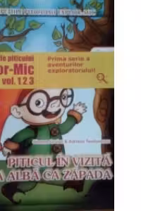 Peripetiile piticului Explor-Mic - Carti de citit si colorat (set 9 carti)