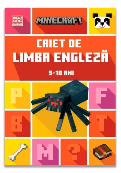 MINECRAFT. Caiet de limba engleza 9-10 ani