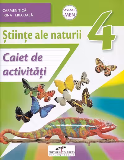 Științe ale naturii - Clasa 4 - Caiet de activități