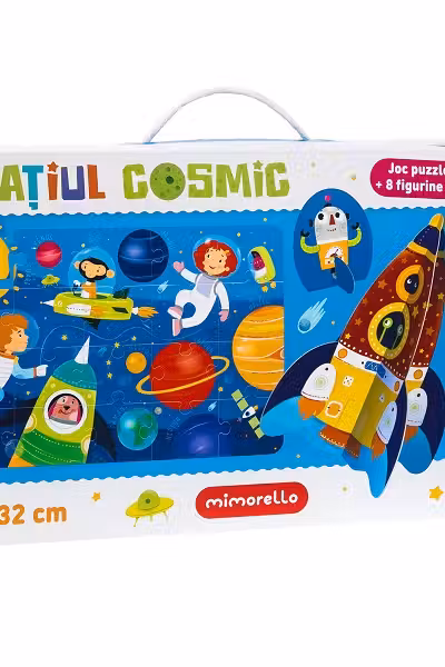 Joc educativ - Puzzle Mimorello - Spatiul cosmic
