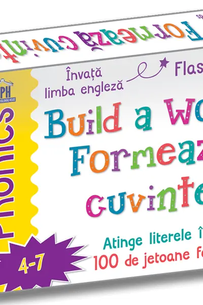 Build a Word. Formează cuvinte. 100 de jetoane