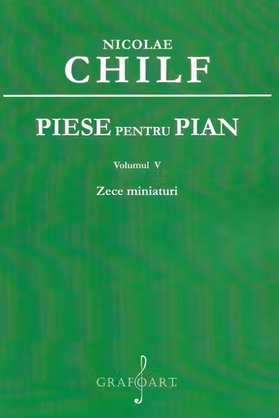 Piese pentru pian Vol.5: 10 miniaturi