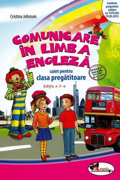 Comunicare în limba engleză - Clasa pregătitoare - Caiet