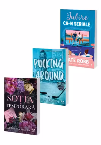 Pachet Sotia temporara + Pucking Around + Iubire ca-n seriale. Set 3 carti